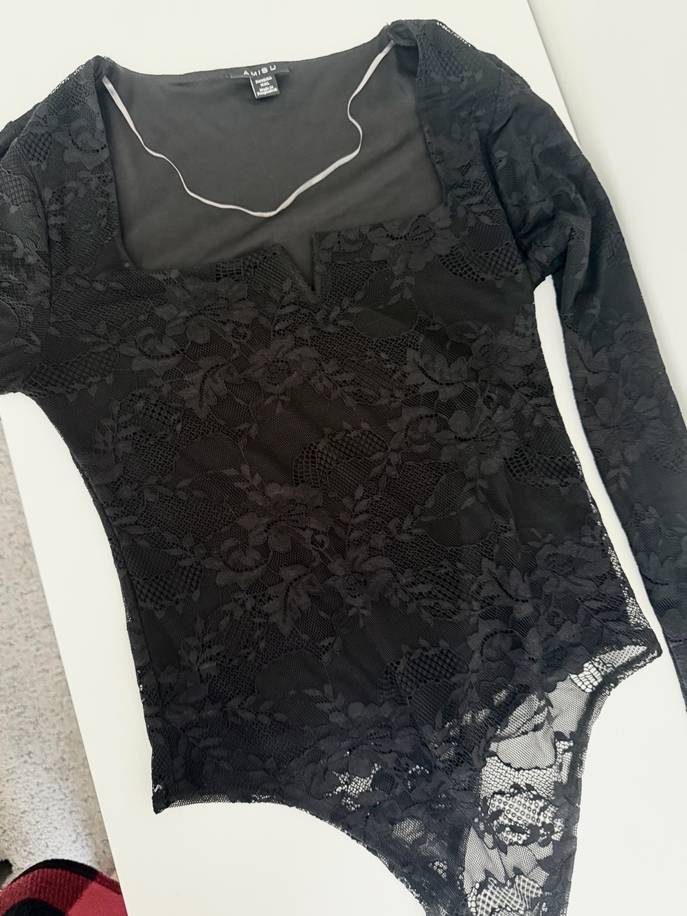 goth lace bodysuit🦇